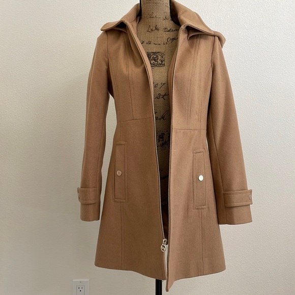 MICHAEL Michael Kors Jackets & Blazers - michael michael kors wool blend hooded coat